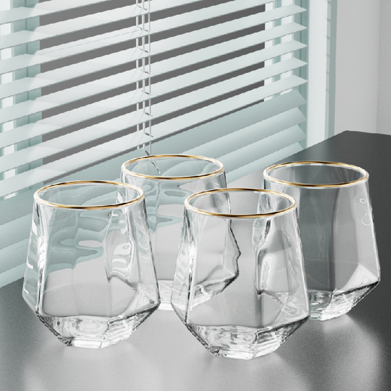 320ml 4pcs Set Hexagonal Cup W - Coffee Tea Drink 评论和价格