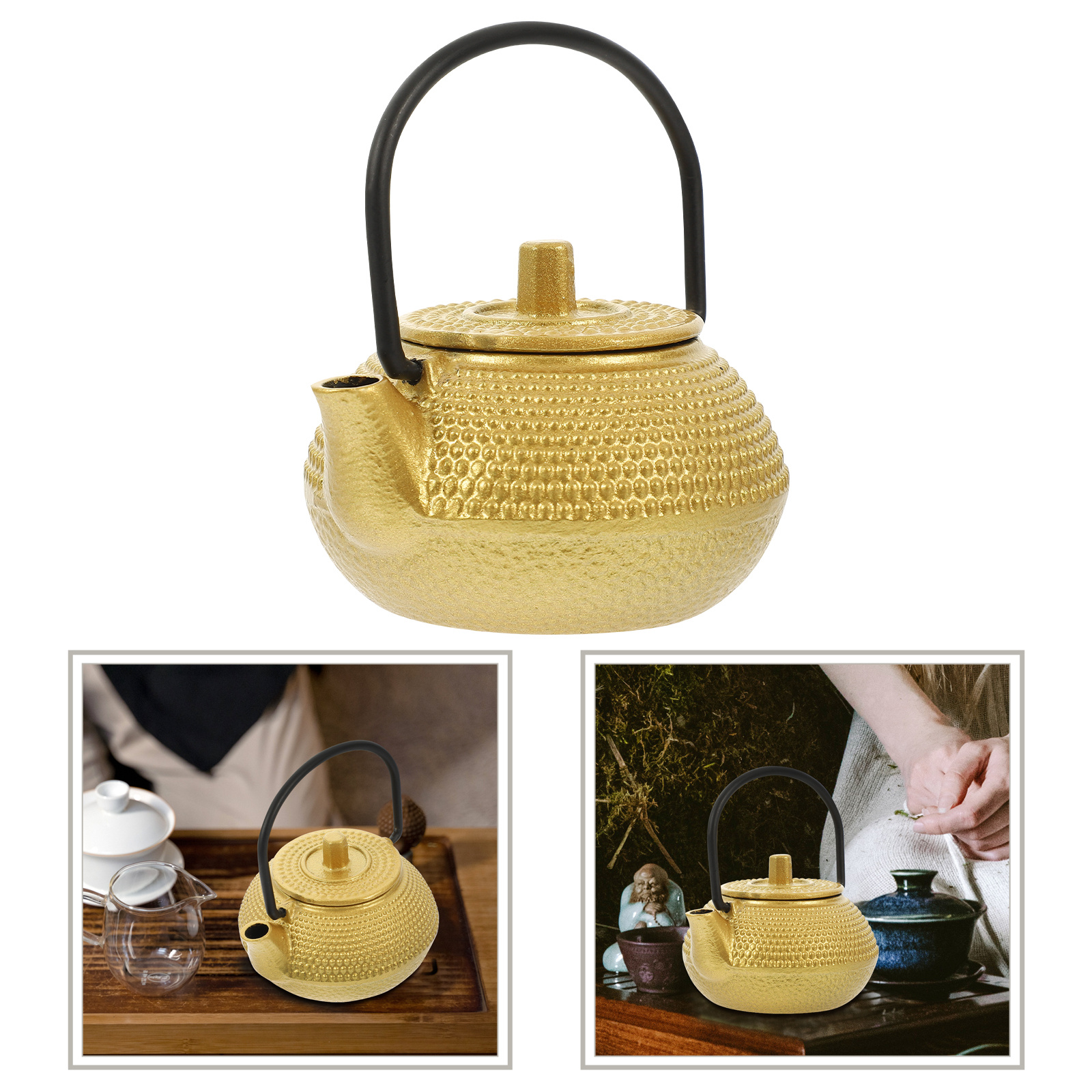Rustproof Small Cast Iron Tea  - Cast Iron Teapot 评论和价格
