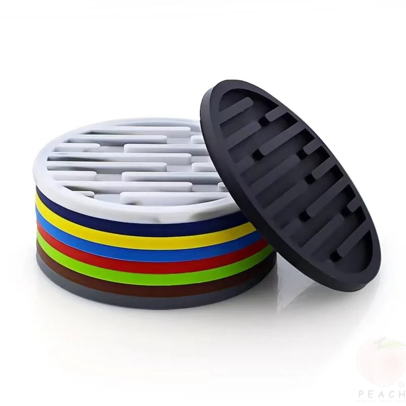 10cm Silicone Coasters Round H - Coffee Tea Station 评论和价格