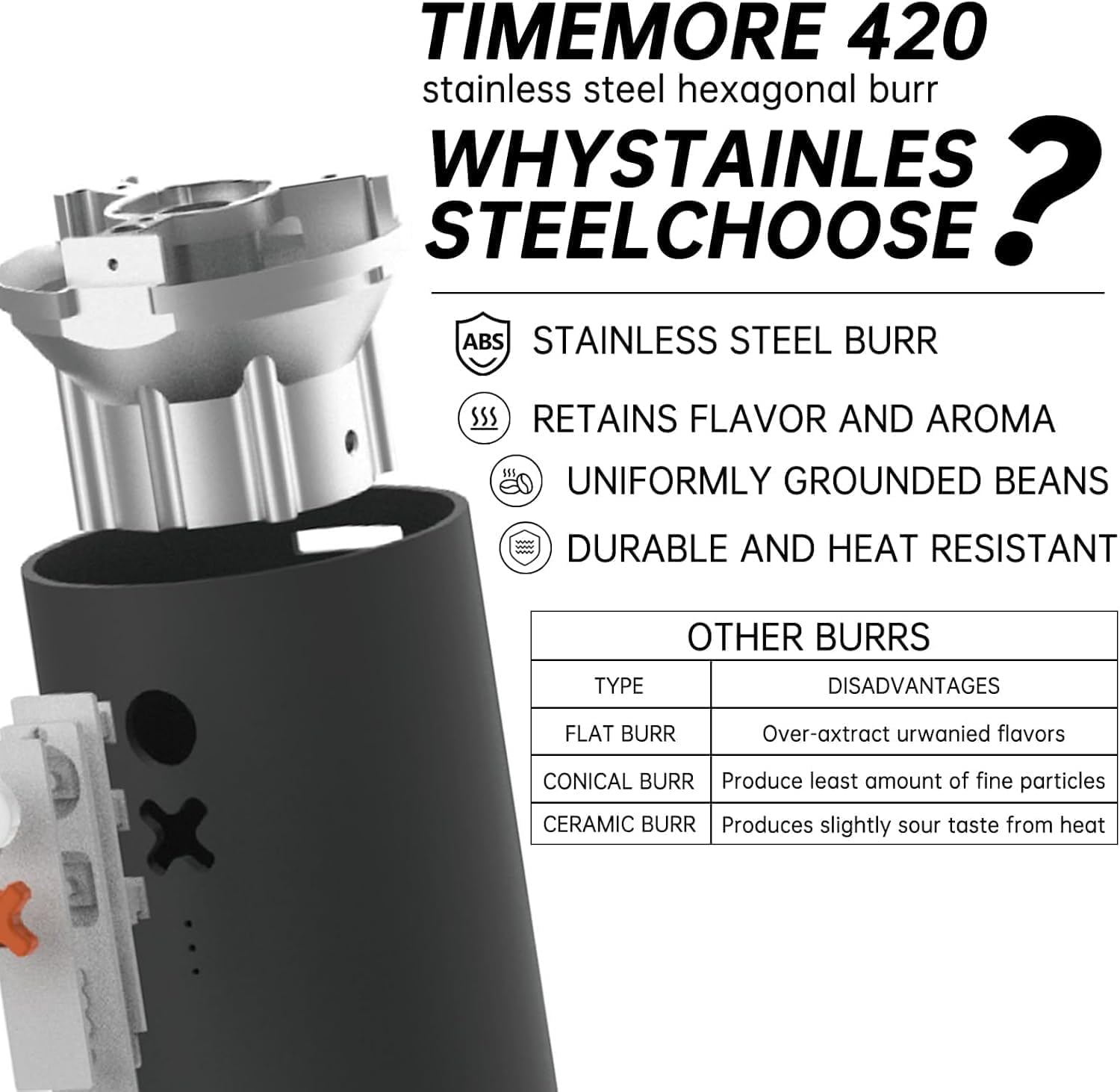 Portable Electric Burr Coffee  - French Press Coffee & Tea 评论和价格