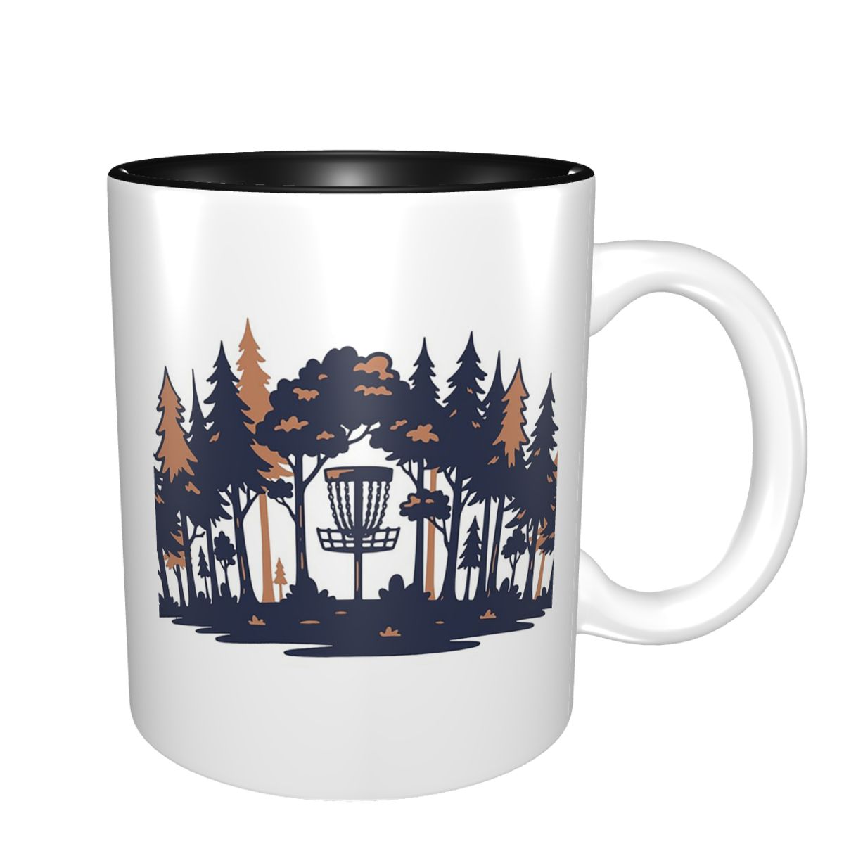 Disc Golf Scene Forest Basket  - Coffee Tea Gift Basket 评论和价格