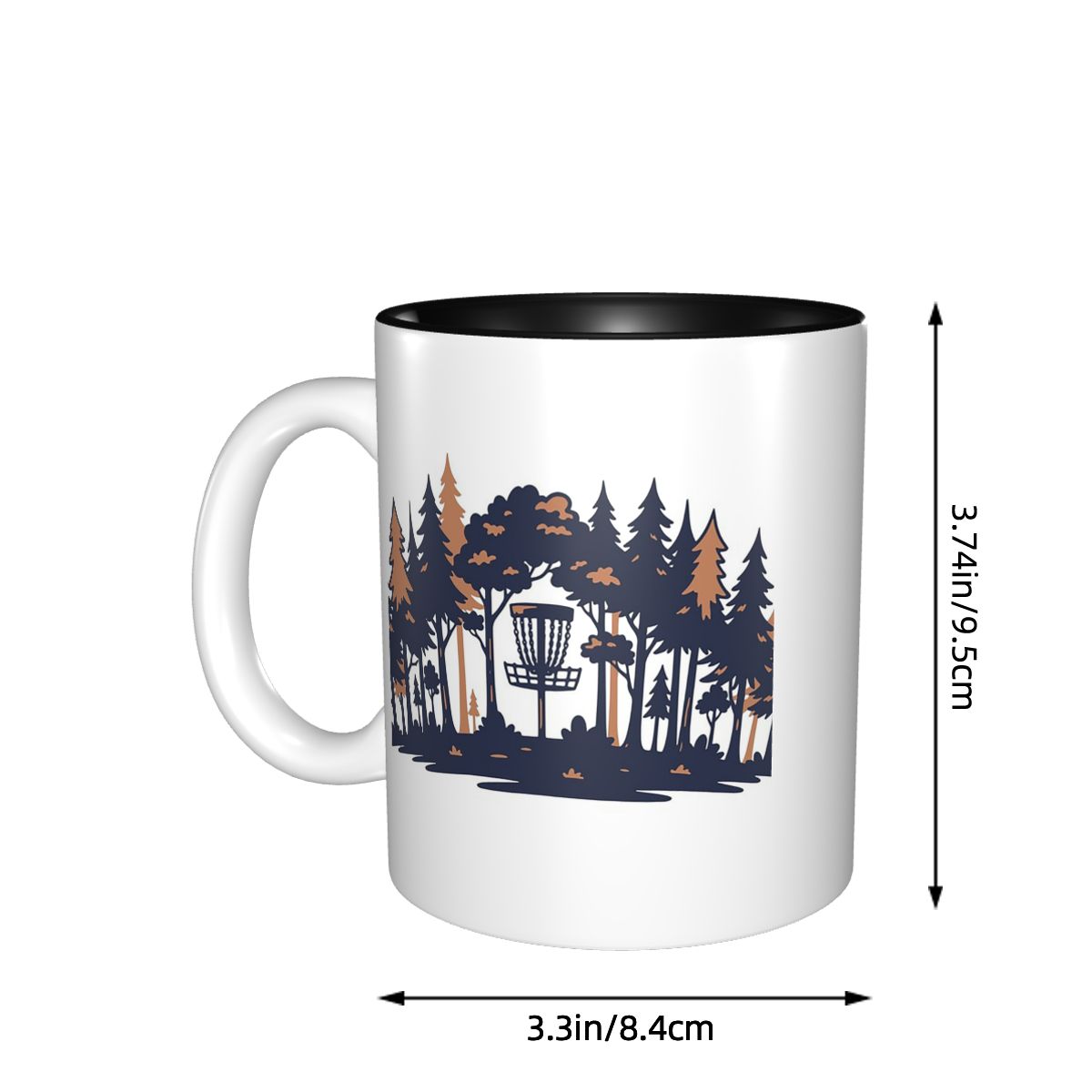 Disc Golf Scene Forest Basket  - Coffee Tea Gift Basket 评论和价格
