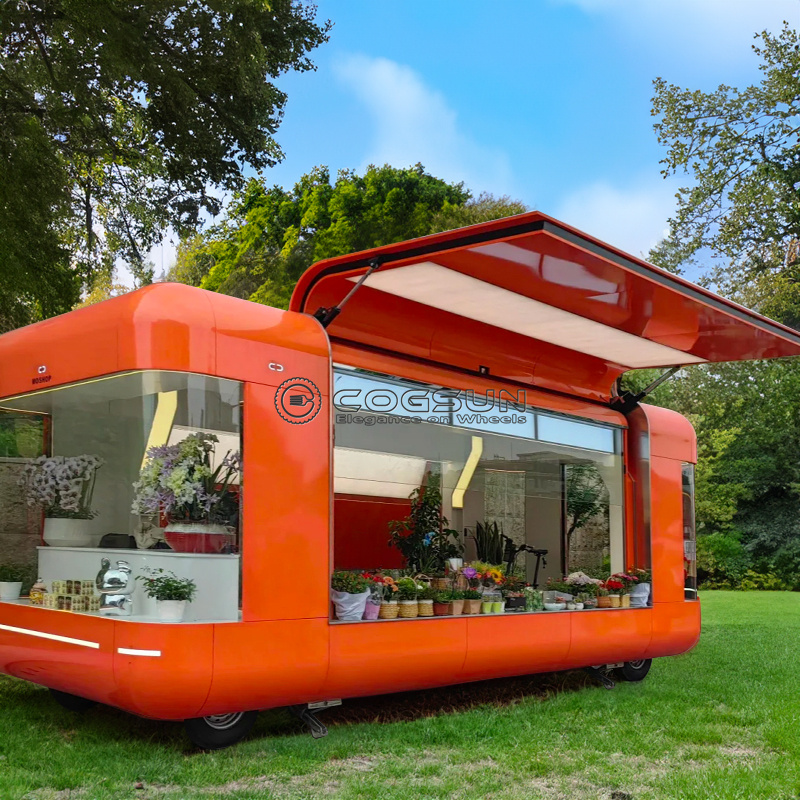 Street Mobile Food Trailer Piz - Coffee Tea Van 评论和价格