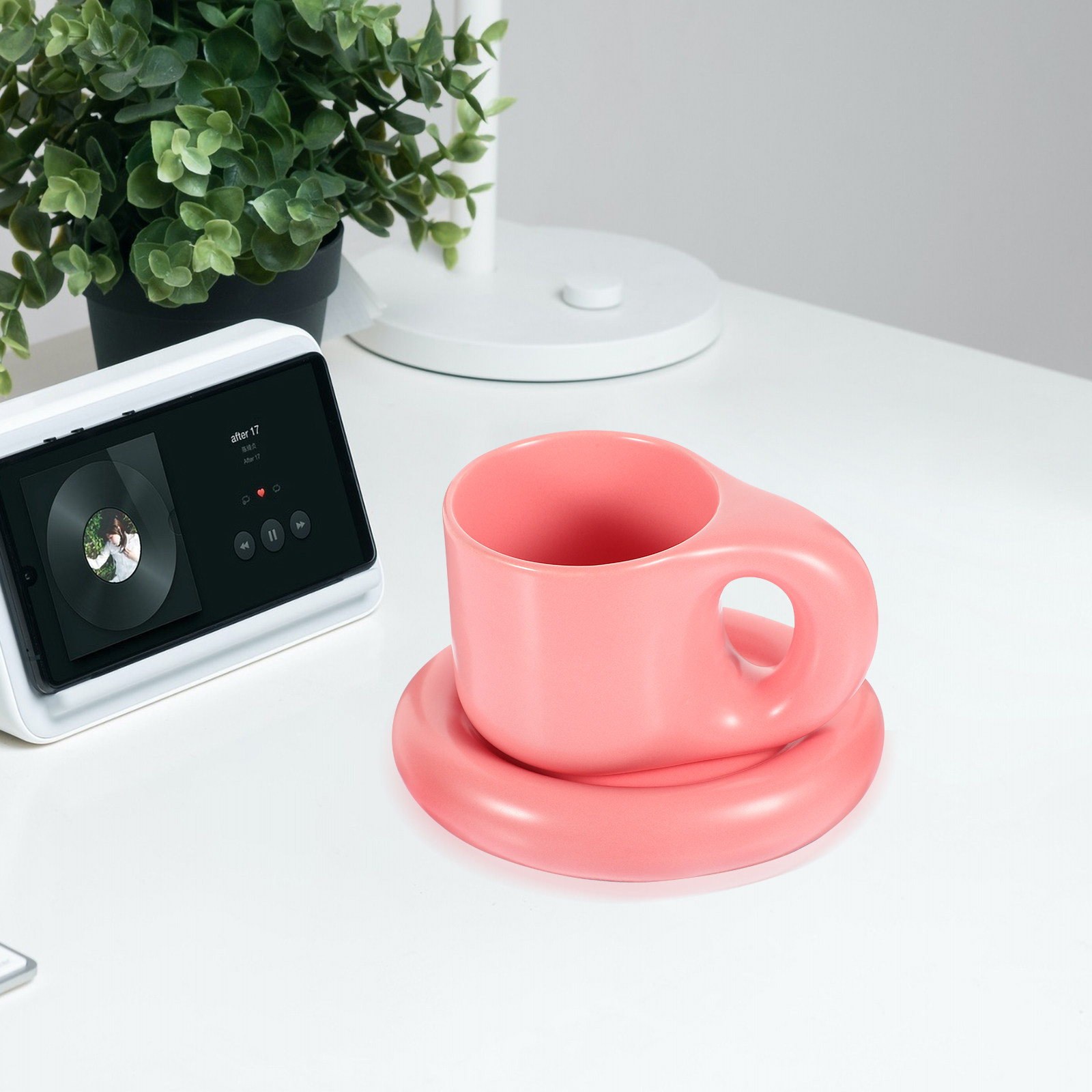 Ceramic Coffee Cup Set Retro H - Coffee Tea Drink 评论和价格