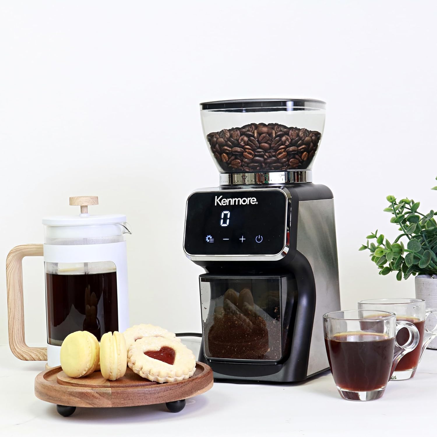 Kenmore Conical Burr Coffee Gr - French Press Coffee & Tea 评论和价格