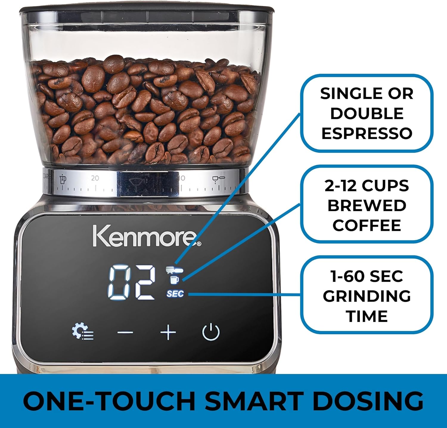 Kenmore Conical Burr Coffee Gr - French Press Coffee & Tea 评论和价格