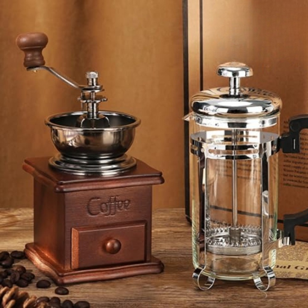 Coffee Maker Set Manual Coffee - French Press Coffee & Tea 评论和价格