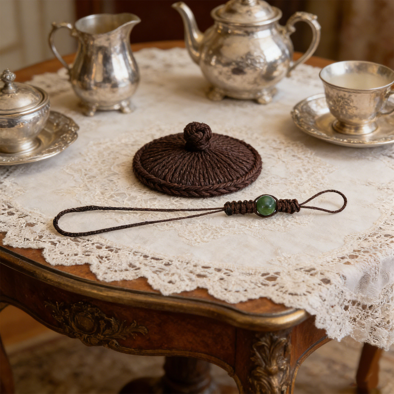 6Pcs Teapot Lid Lanyard Braide - Cast Iron Teapot 评论和价格