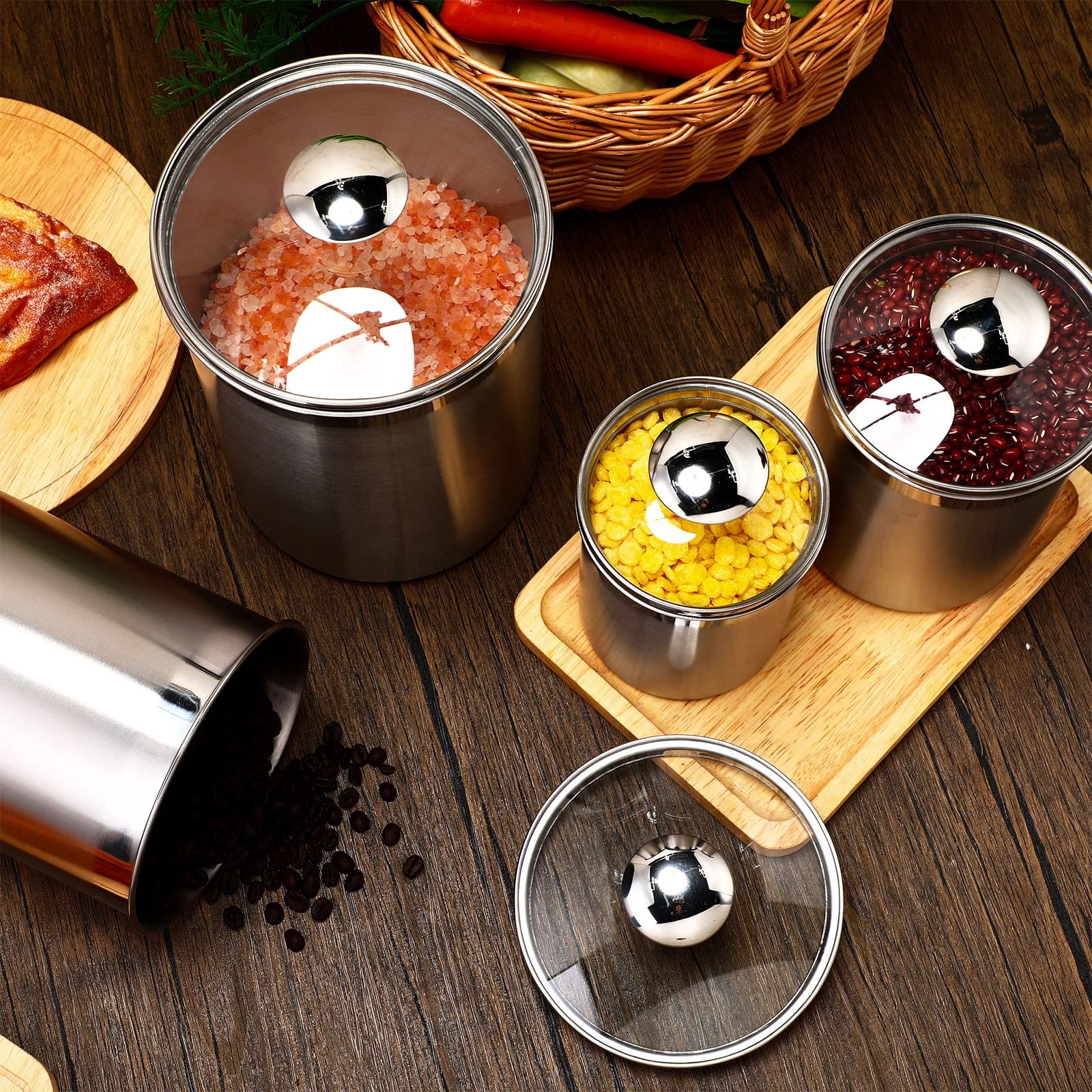 Food Storage Containers Tea Co - Coffee And Tea Glass 评论和价格