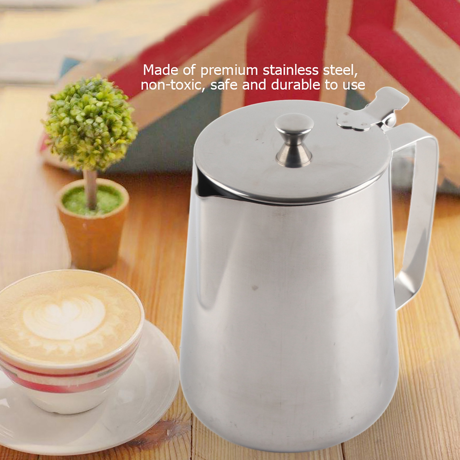 Stainless Steel Mug Stainless  - Barista Milk Jug 评论和价格