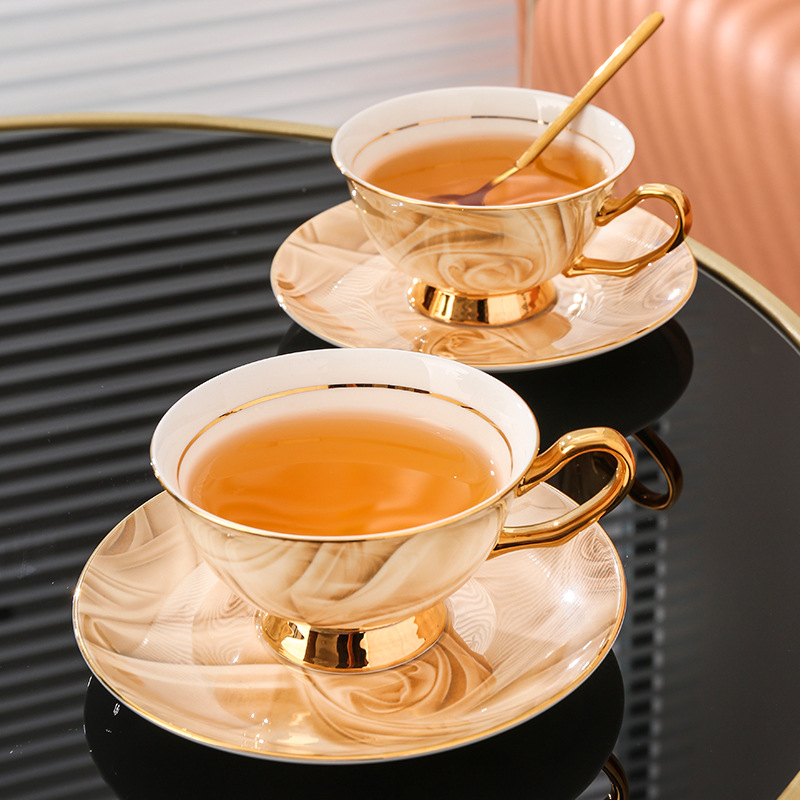 Exquisite Souvenir Bone China  - Coffee Tea Box 评论和价格