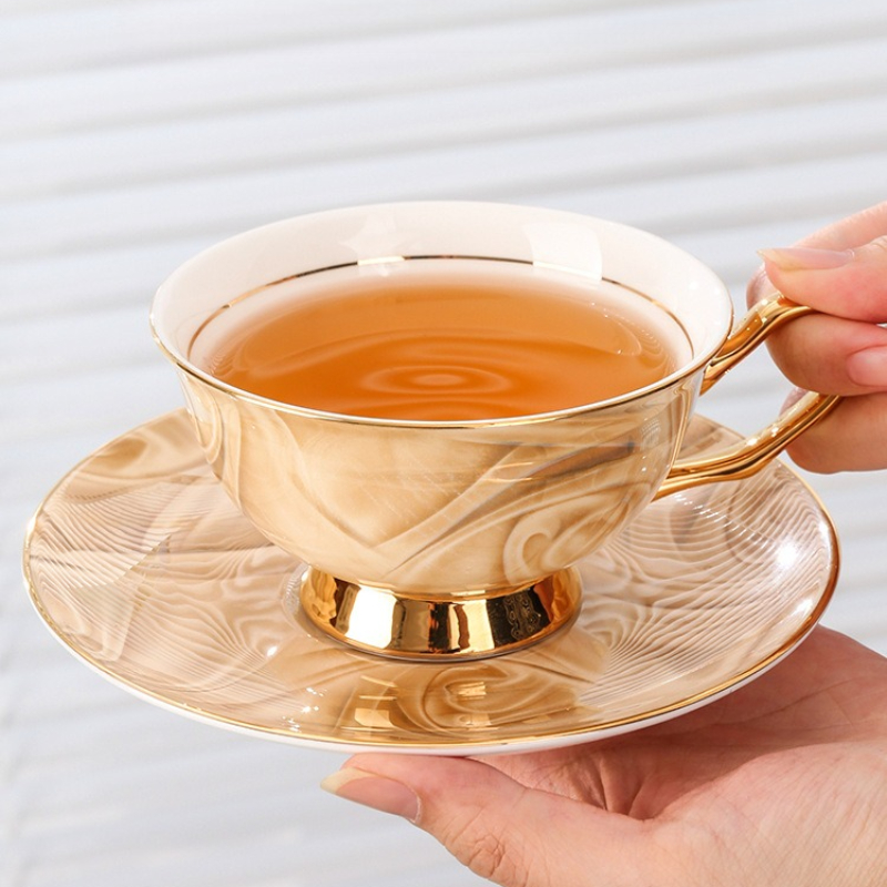 Exquisite Souvenir Bone China  - Coffee Tea Box 评论和价格