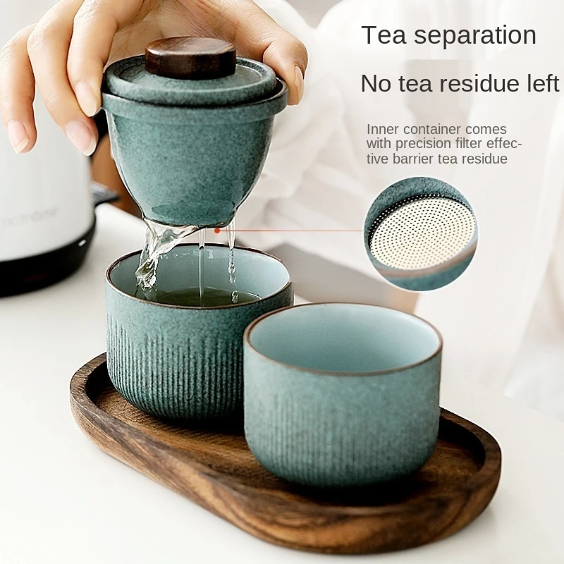 Travel Kung Fu Tea Set Outdoor - Coffee Tea Bags 评论和价格