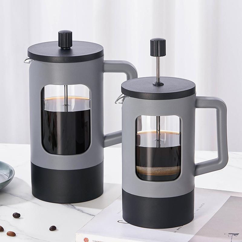 High Borosilie Glass French Pr - Coffee Tea Pots 评论和价格