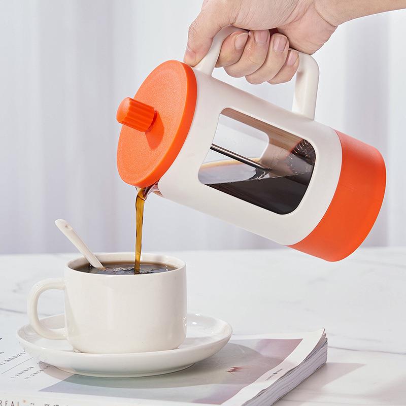 High Borosilie Glass French Pr - Coffee Tea Pots 评论和价格
