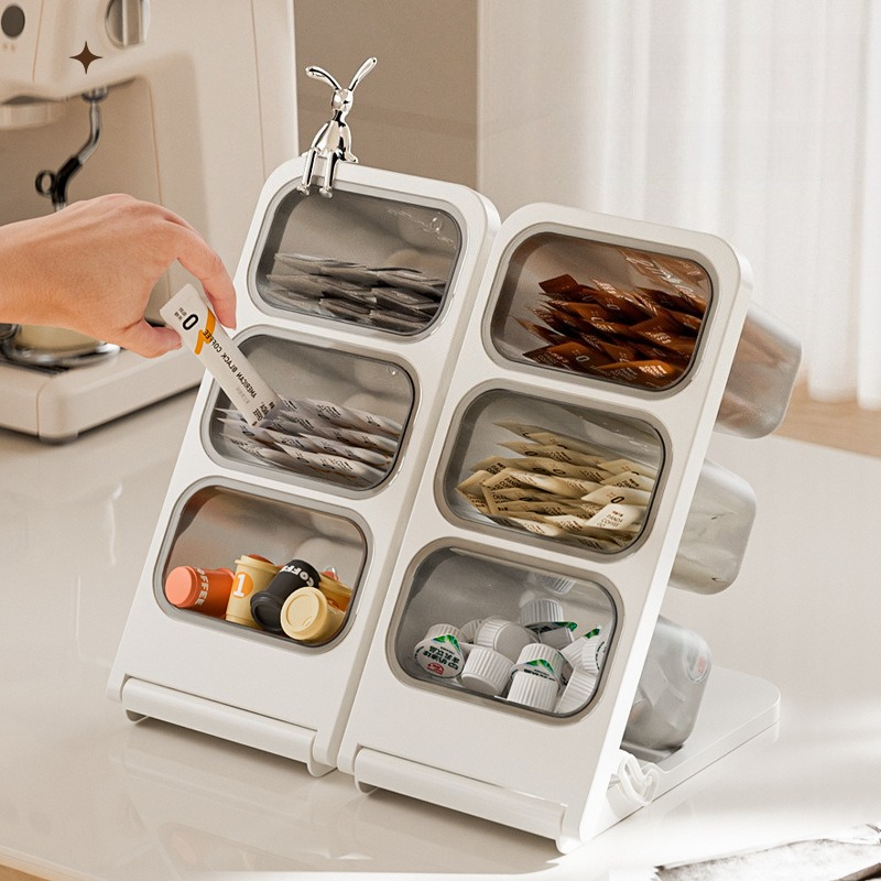 3 Tier Tea Bag Organizer Plast - Coffee Tea Box 评论和价格