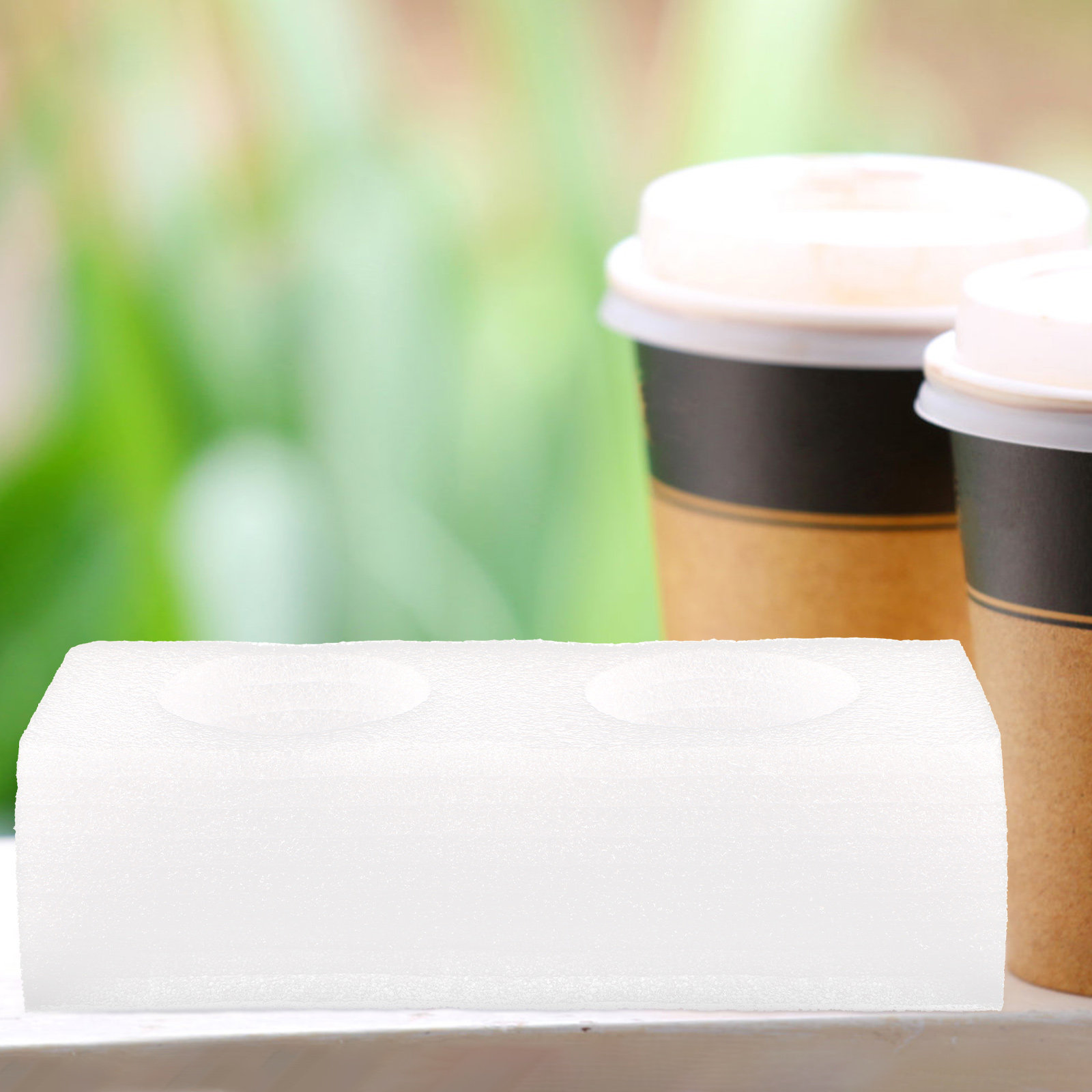 2Pcs Takeout Beverage Cup Hold - Coffee Tea Drink 评论和价格
