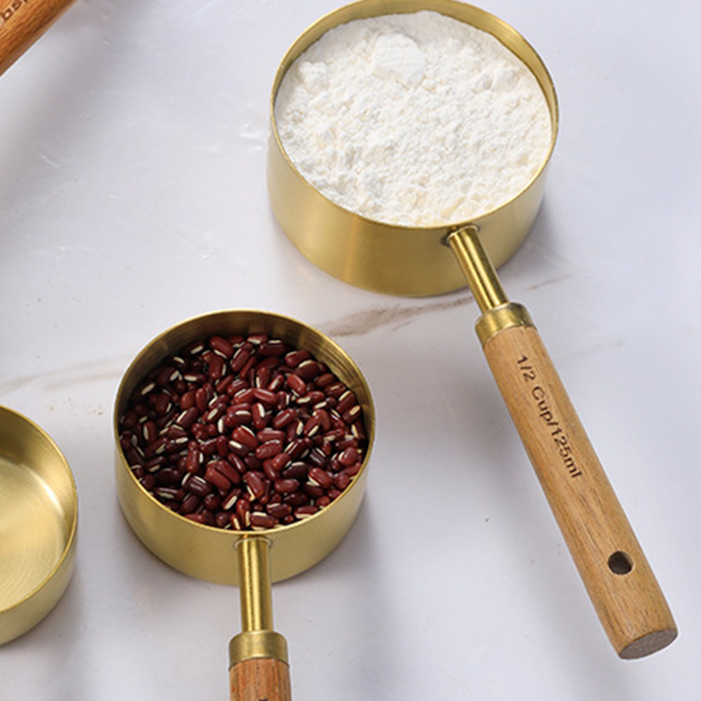 4Pcs Stainless Steel Measuring - Coffee Tea And Sugar Set 评论和价格