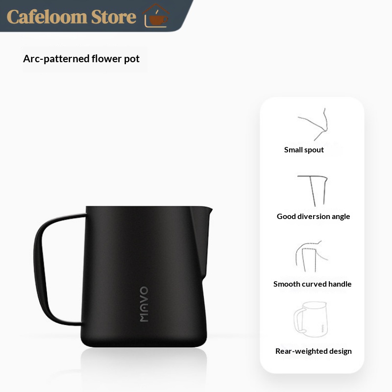 Mavo Professional Coffee Latte - Barista Milk Jug 评论和价格