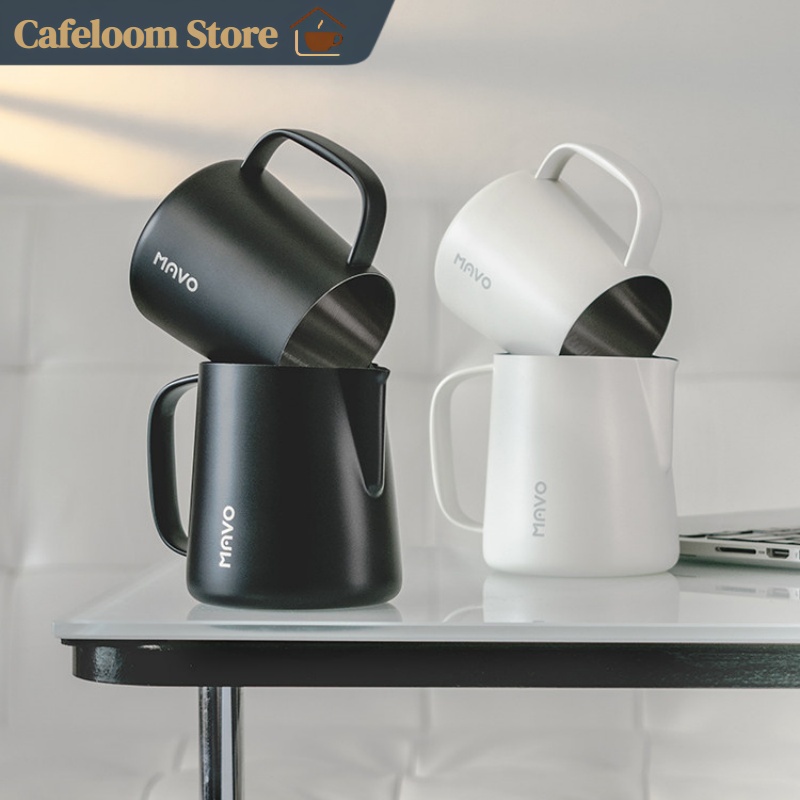 Mavo Professional Coffee Latte - Barista Milk Jug 评论和价格